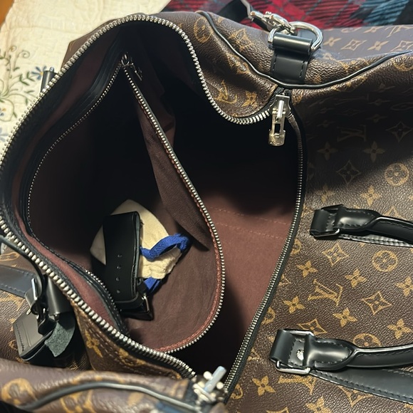 Louis Vuitton Bandouliere 55 Duffel Bag 💼 - Picture 10 of 11